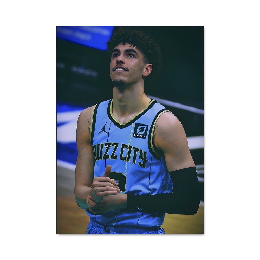 Poster Lamelo ball capturés